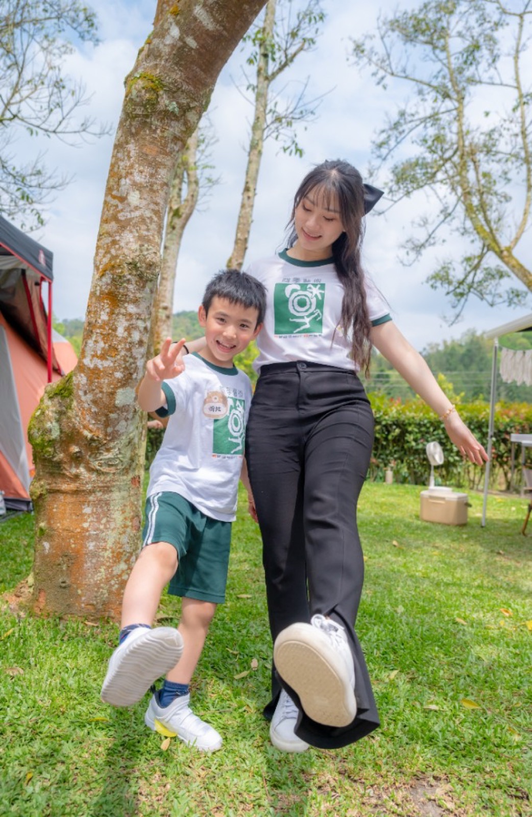 幼兒園畢業照 露營 家庭 旅遊